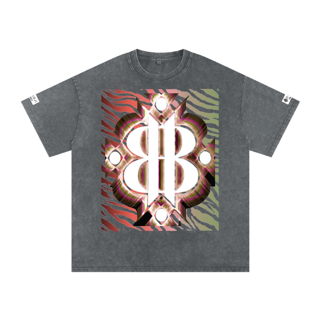 BOOJI ITALY WILD INFLUENCE KNIFE SNOW WASHED T-SHIRT