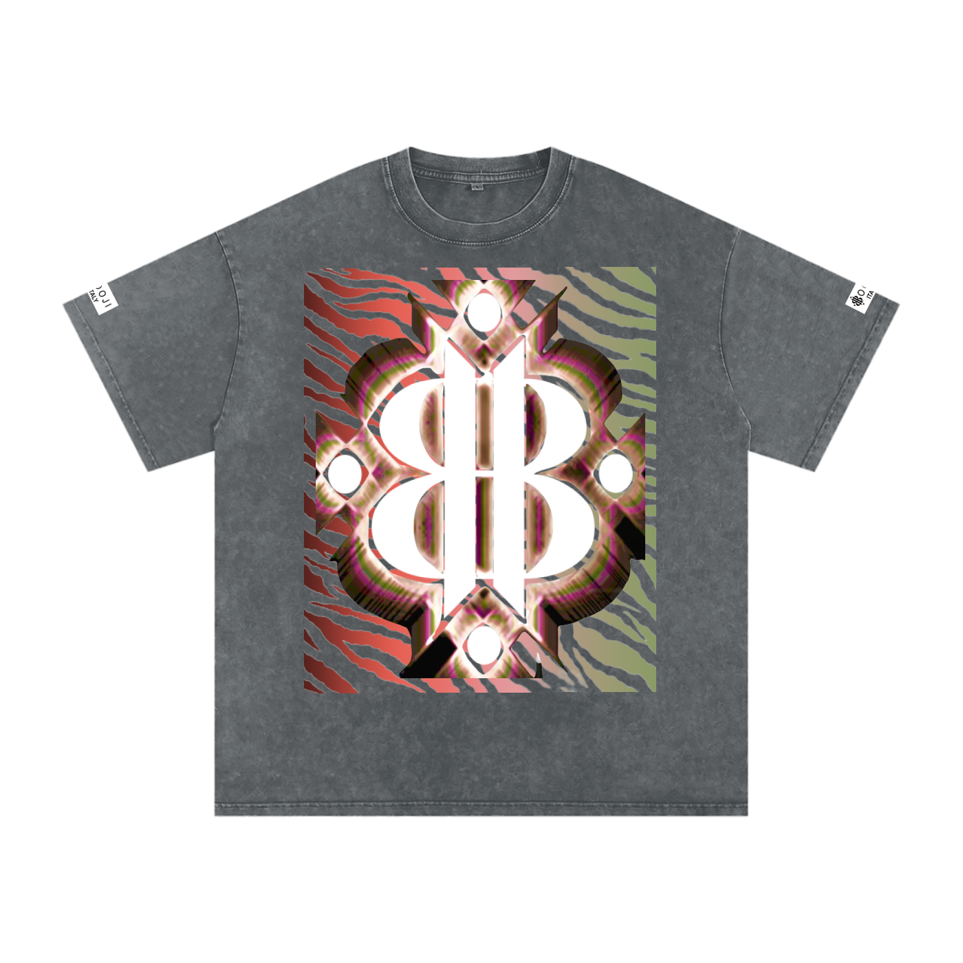 BOOJI ITALY WILD INFLUENCE KNIFE SNOW WASHED T-SHIRT
