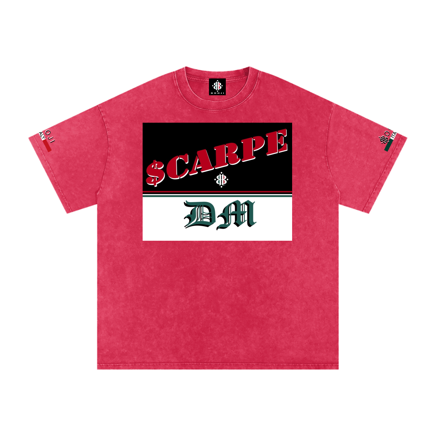 BOOJI ITALY SCARPE DM COLLECTION SNOW WASHED T-SHIRT