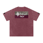 BOOJI ITALY WILD INFLUENCE COLLECTION SNOW WASHED T-SHIRT