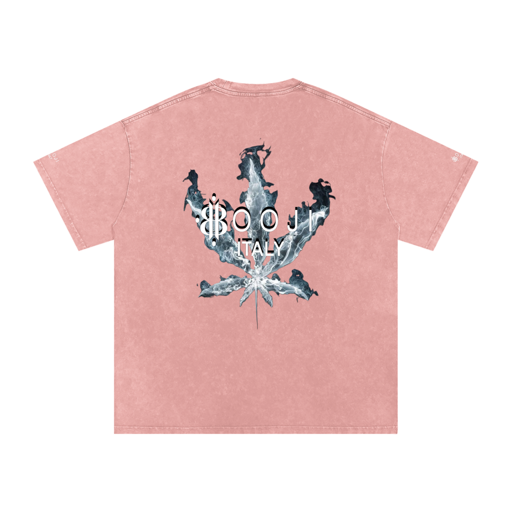 BOOJI ITALY SMOKES COLLECTION SNOW WASHED T-SHIRT