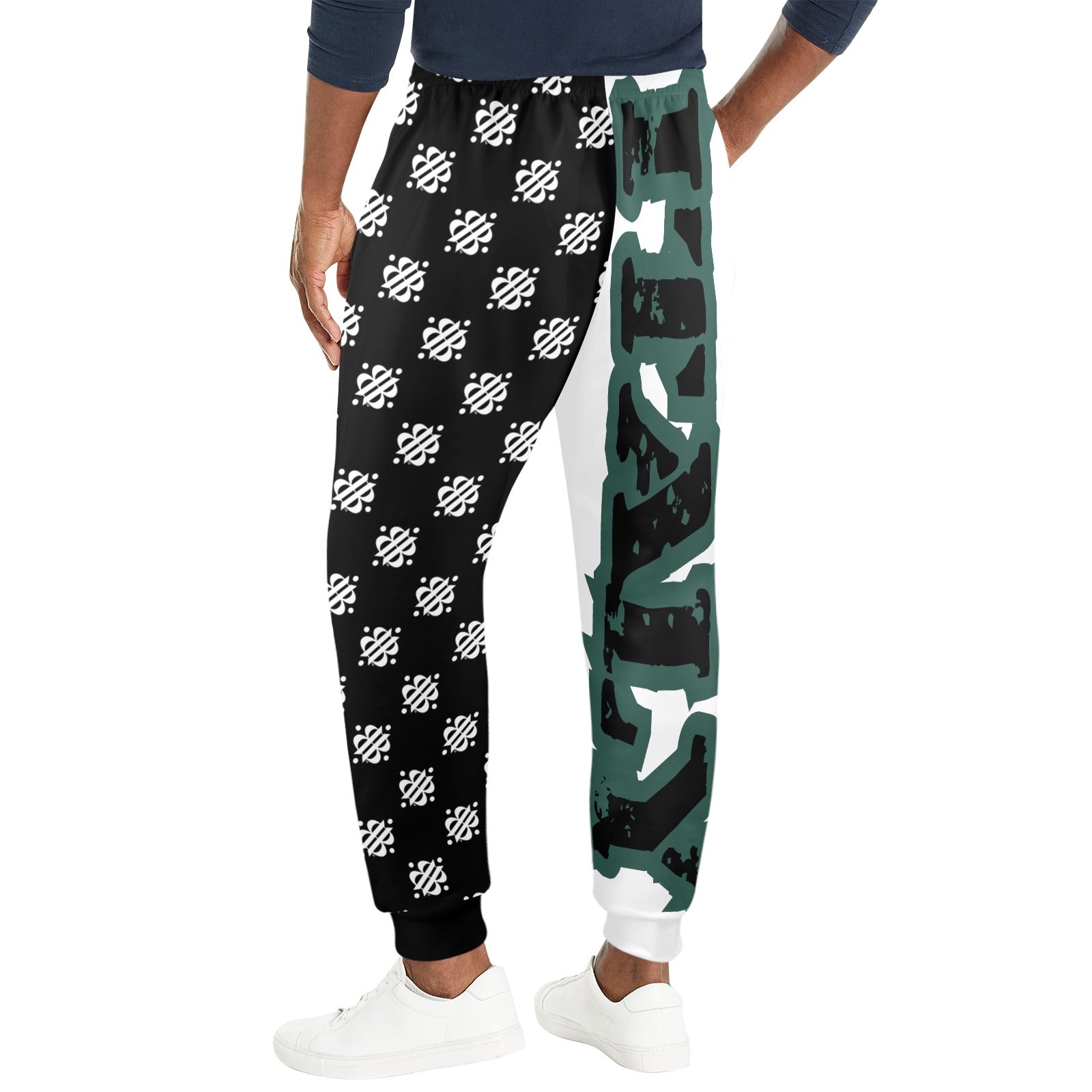 BOOJI LOGO ICON JOGGING PANTS Men's Casual Track Pants (Model L72)