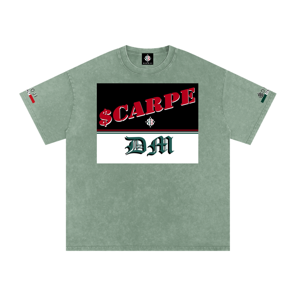 BOOJI ITALY SCARPE DM COLLECTION SNOW WASHED T-SHIRT