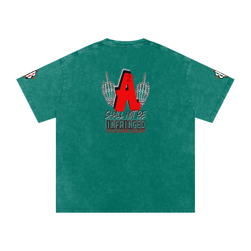 BOOJI ITALY CLICK BANG COLLECTION MENS SNOW WASHED T-SHIRT