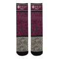 BOOJI ITALY WILD INFLUENCE COLLECTION MEN'S BLACK TUBE SOCKS