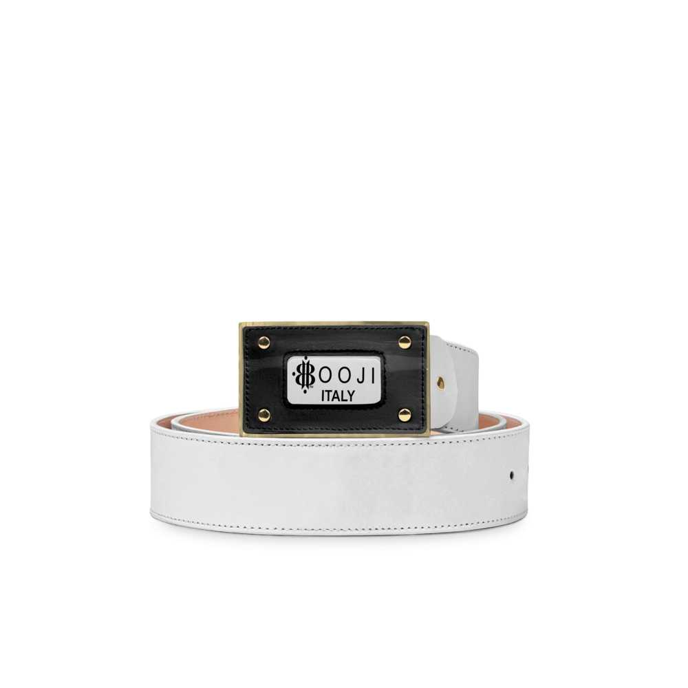 BOOJI ITALY ETA PRIMO COLLECTION DESIGNER LEATHER BELT