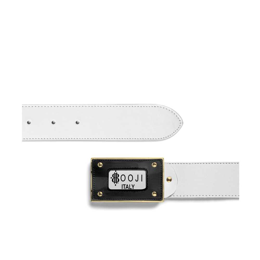 BOOJI ITALY ETA PRIMO COLLECTION DESIGNER LEATHER BELT