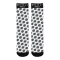 BOOJI INVERTS COLLECTION WHITE Men's Custom Socks