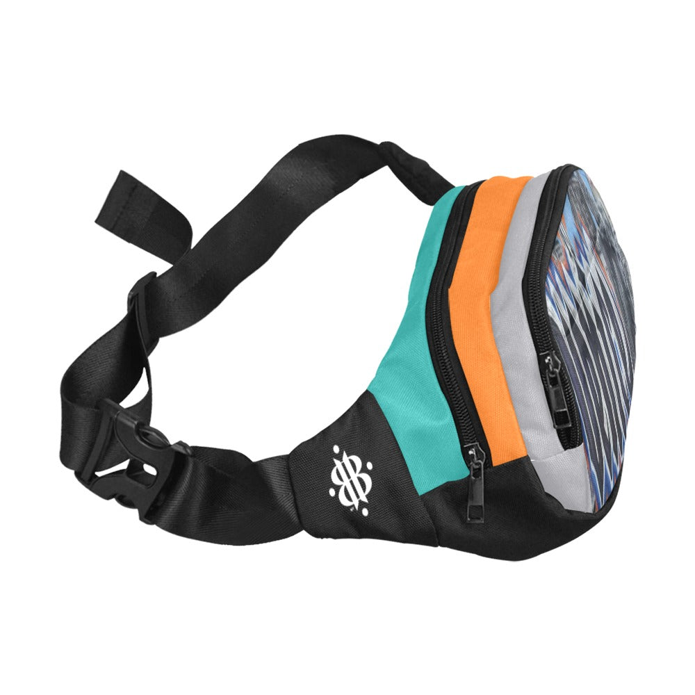 BOOJI ITALY SK8R'S COLLECTION VENICE WALL CANVAS WAIST BAG