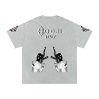 BOOJI ITALY BITE THA BULLET SNOW WASHED T-SHIRT
