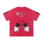 BOOJI ITALY BITE THA BULLET SNOW WASHED T-SHIRT