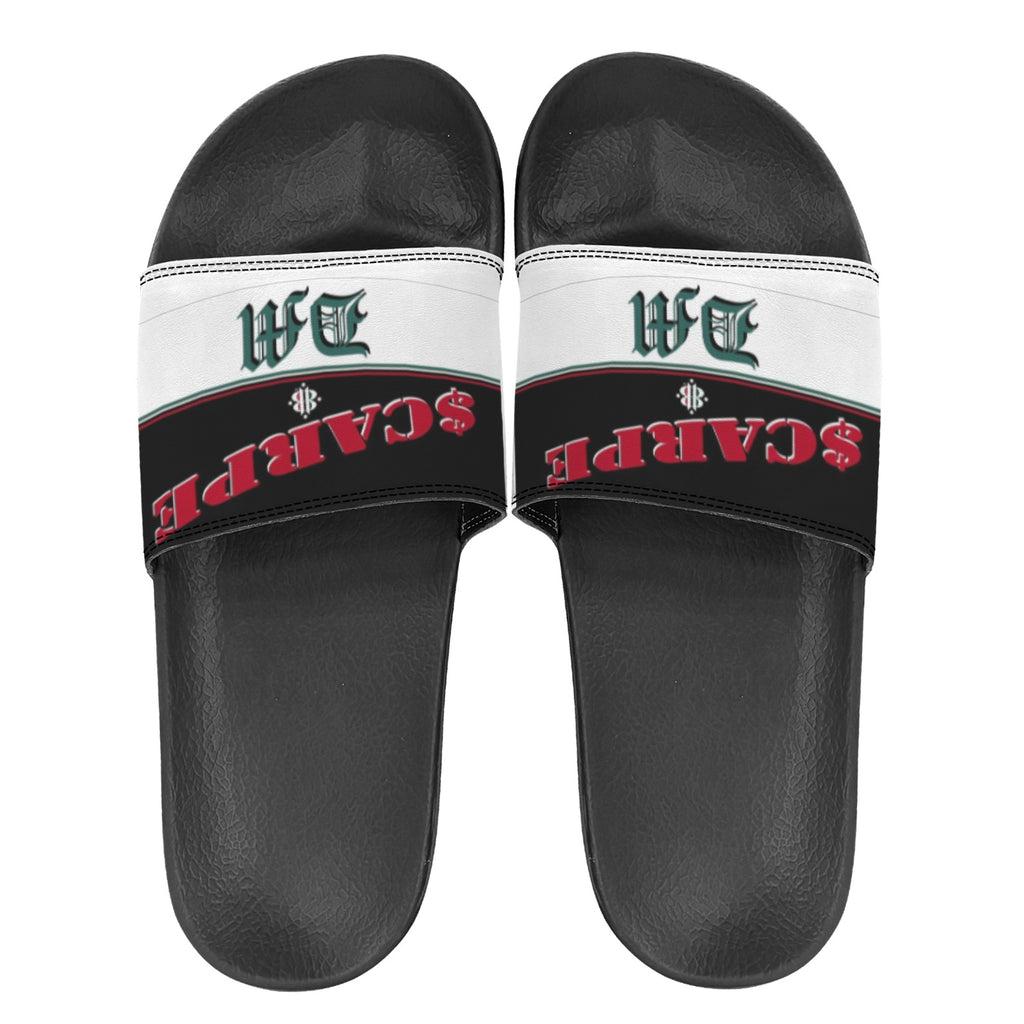 BOOJI ITALY SCARPE DM COLLECTION WOMEN'S BLACK SOLE SLIDES