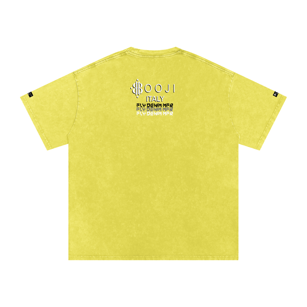 BOOJI ITALY FLY DENIM MFR. COLLECTION SNOW WASHED T-SHIRT