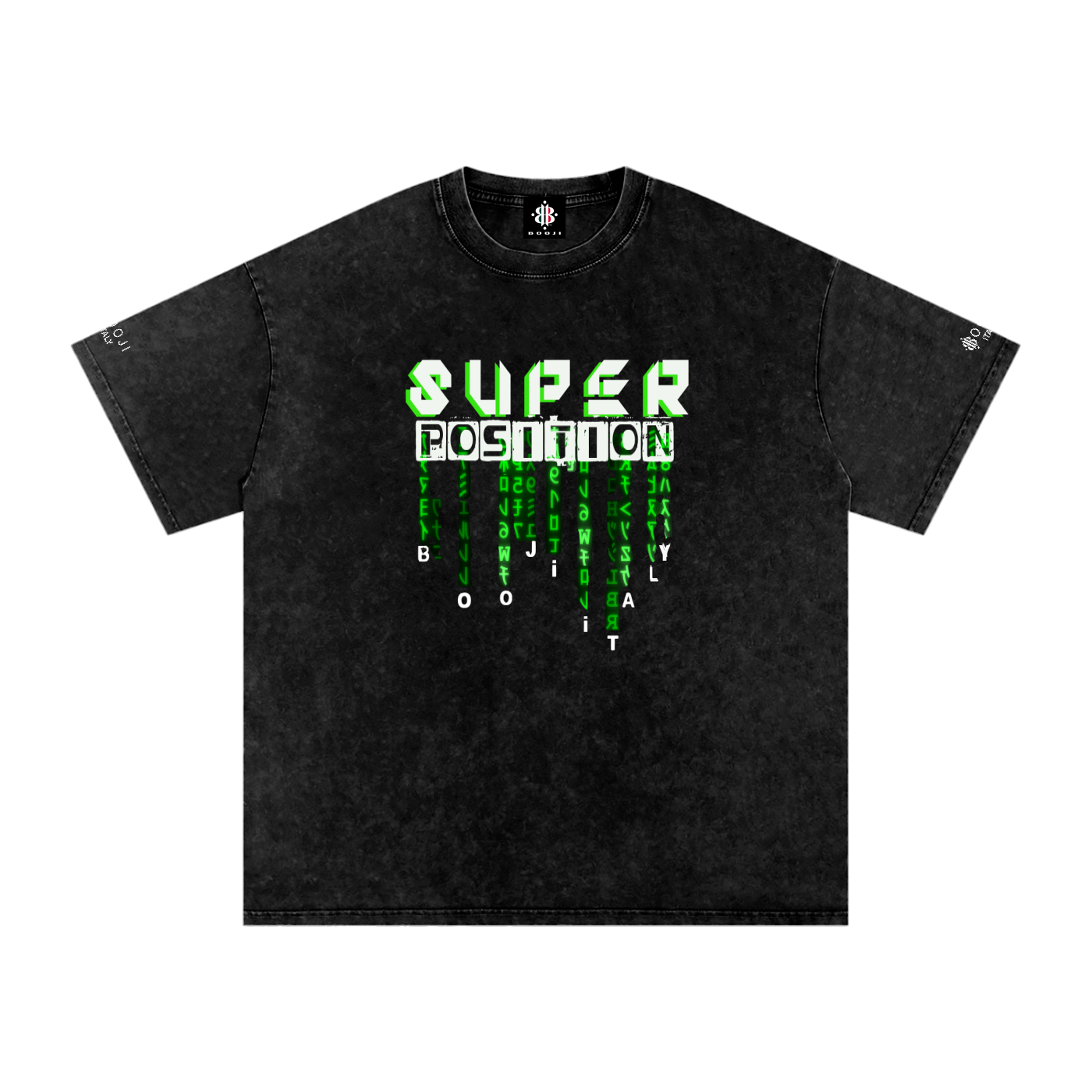 BOOJI ITALY SUPER POSITION MATRIX COTTON T-SHIRT