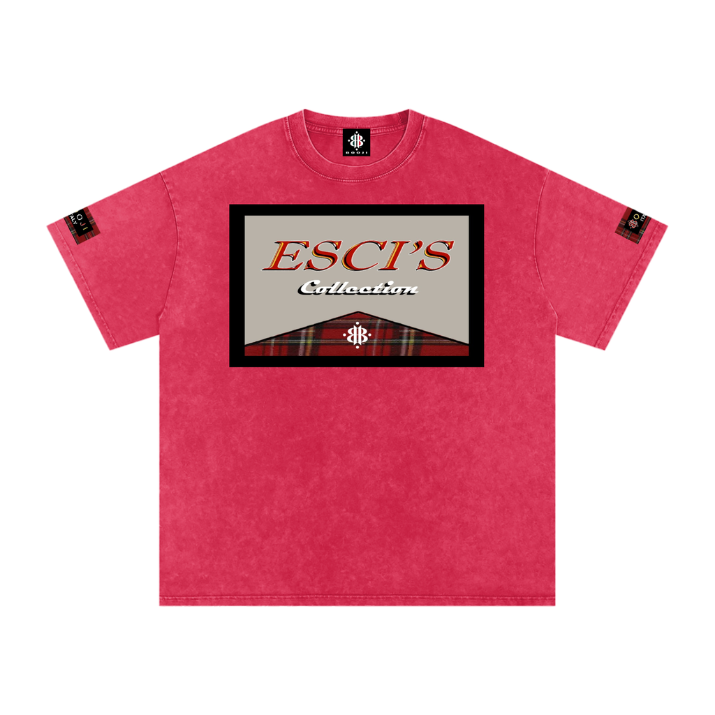 BOOJI ITALY ESCI'S COLLECTION SNOW WASHED T-SHIRT