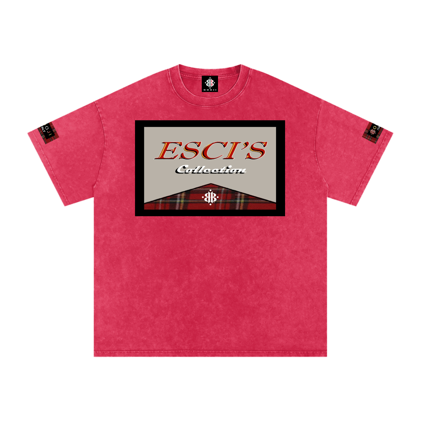 BOOJI ITALY ESCI'S COLLECTION SNOW WASHED T-SHIRT