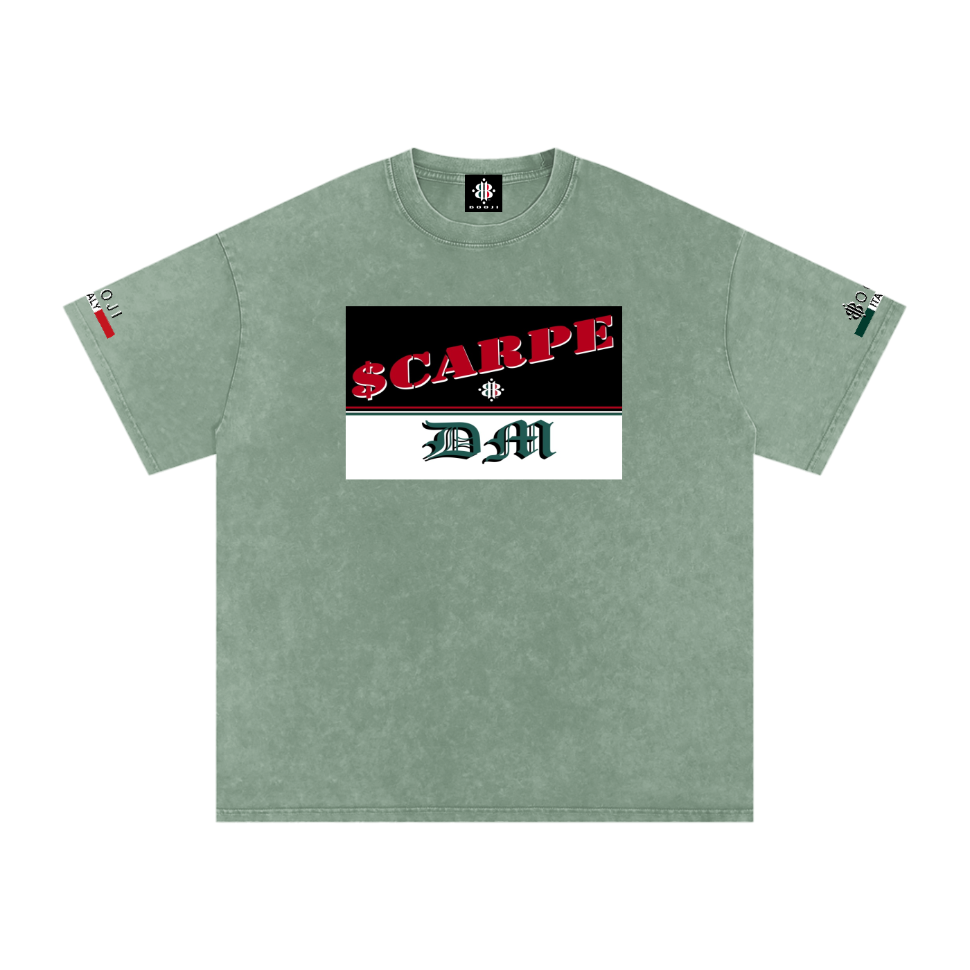 BOOJI ITALY SCARPE DM COLLECTION SNOW WASHED T-SHIRT
