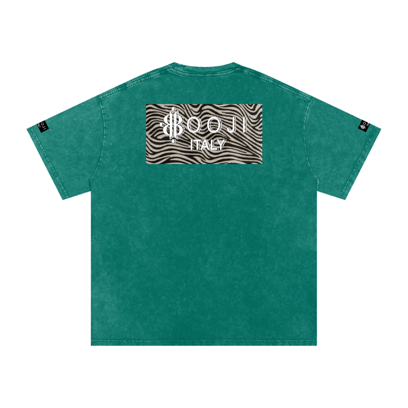 BOOJI ITALY WILD INFLUENCE Z-BACK SNOW WASHED T-SHIRT