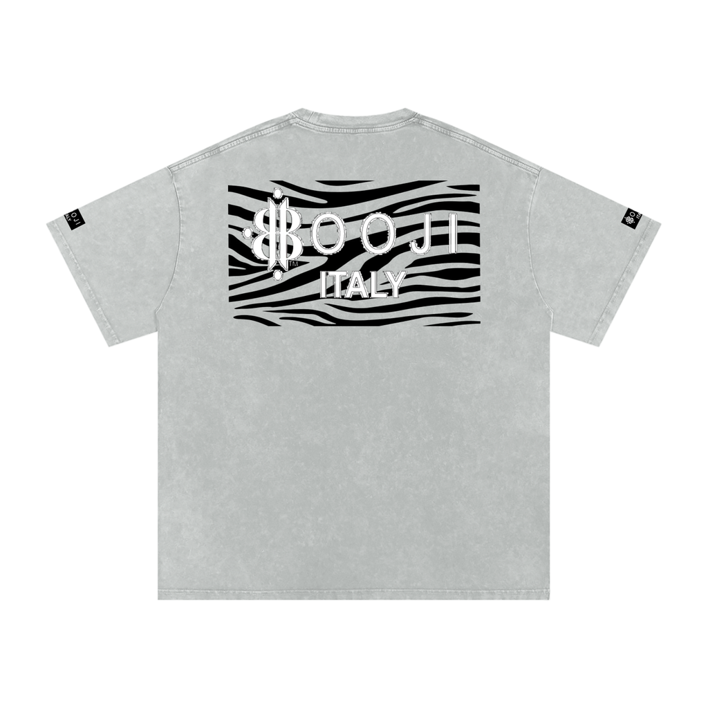 BOOJI ITALY "WILD INFLUENCE" SNOW WASHED T-SHIRT