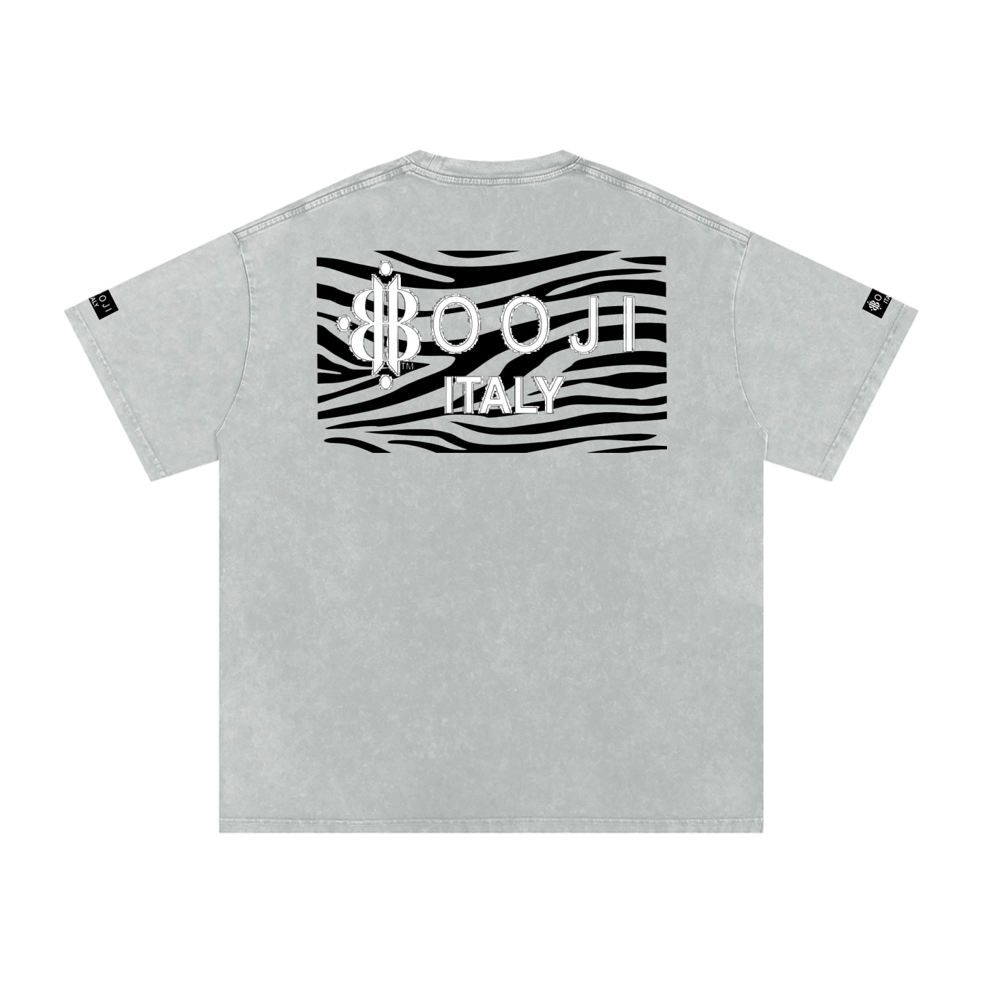 BOOJI ITALY "WILD INFLUENCE" SNOW WASHED T-SHIRT