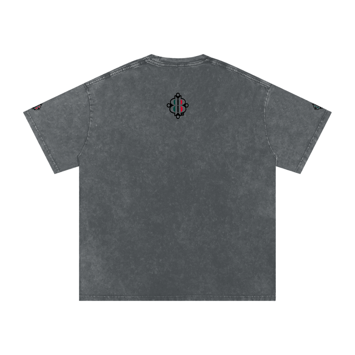 BOOJI ITALY 7 STARS 4 EVER $ LOGO SNOW WASHED T-SHIRT