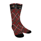 BOOJI ITALY ESCI'S COLLECTION PLAID TUBE SOCKS