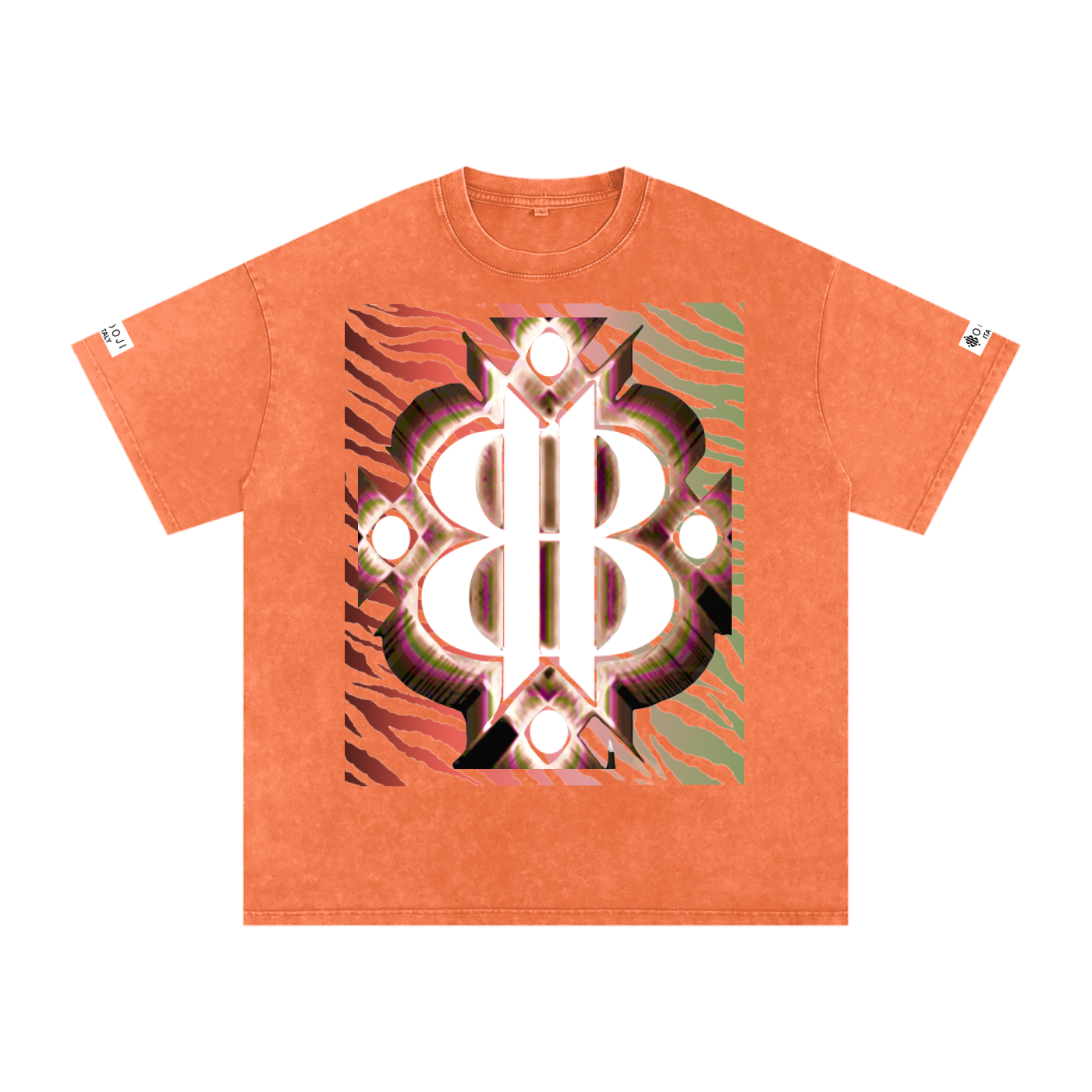 BOOJI ITALY WILD INFLUENCE KNIFE SNOW WASHED T-SHIRT