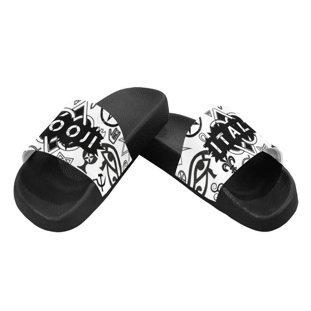 BOOJI ITALY "SYMBOLS COLLECTION" WHITE SLIDES