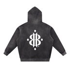 BOOJI ITALY 4 EVER $ LOGO MEN'S SUNFADED FLEECE HOODIE