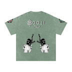 BOOJI ITALY BITE THA BULLET SNOW WASHED T-SHIRT