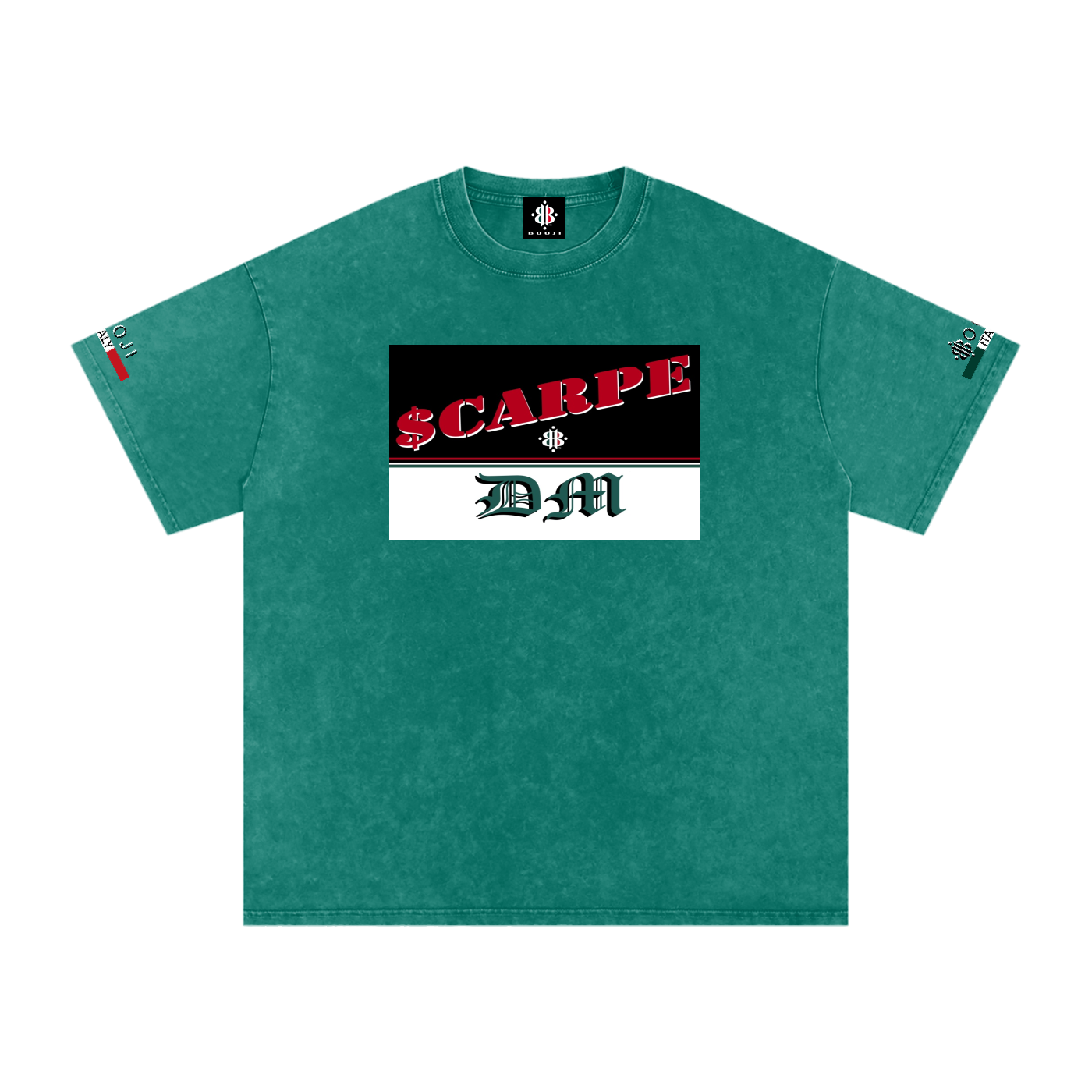 BOOJI ITALY SCARPE DM COLLECTION SNOW WASHED T-SHIRT