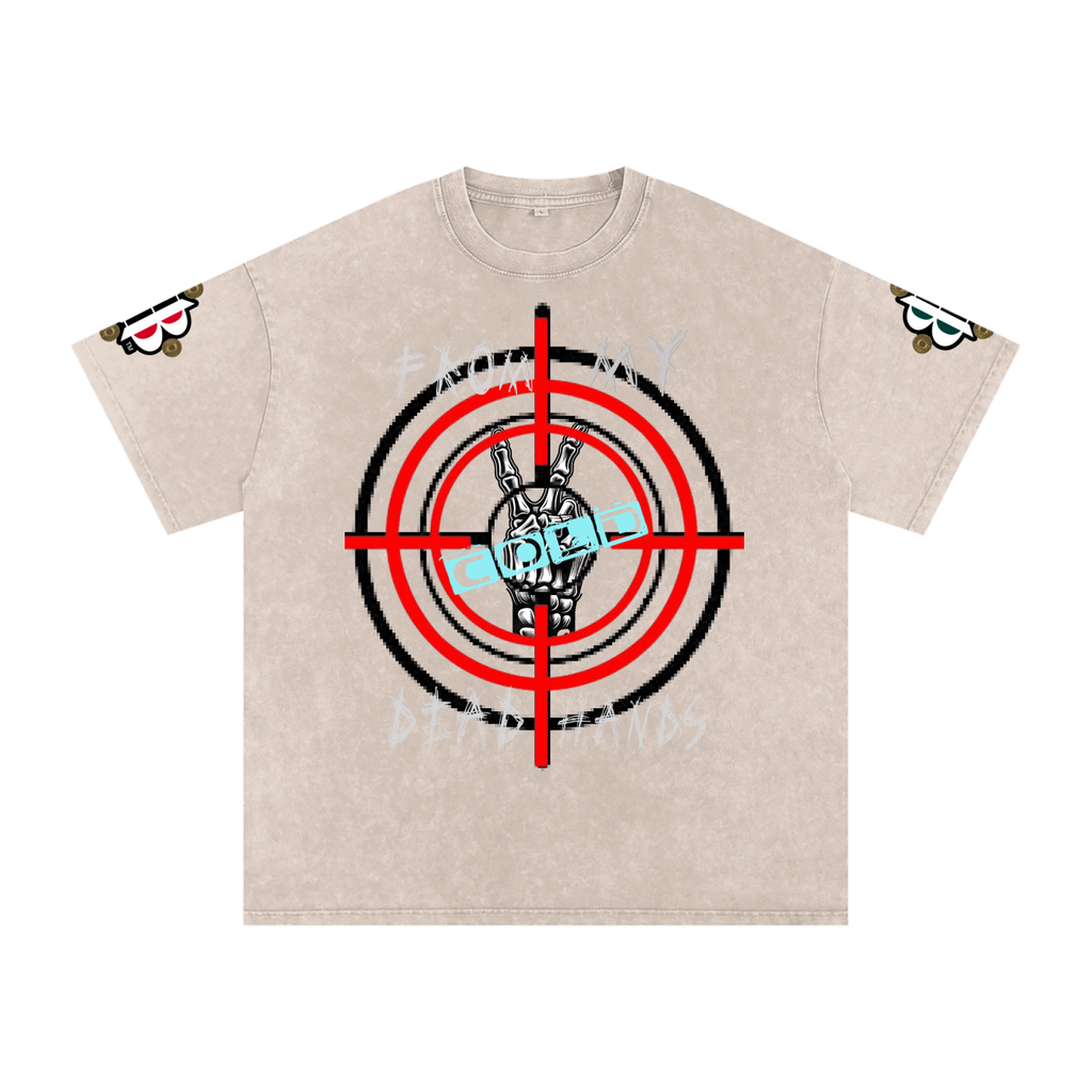 BOOJI ITALY "CLICK BANG COLLECTION" SNOW WASHED T-SHIRT