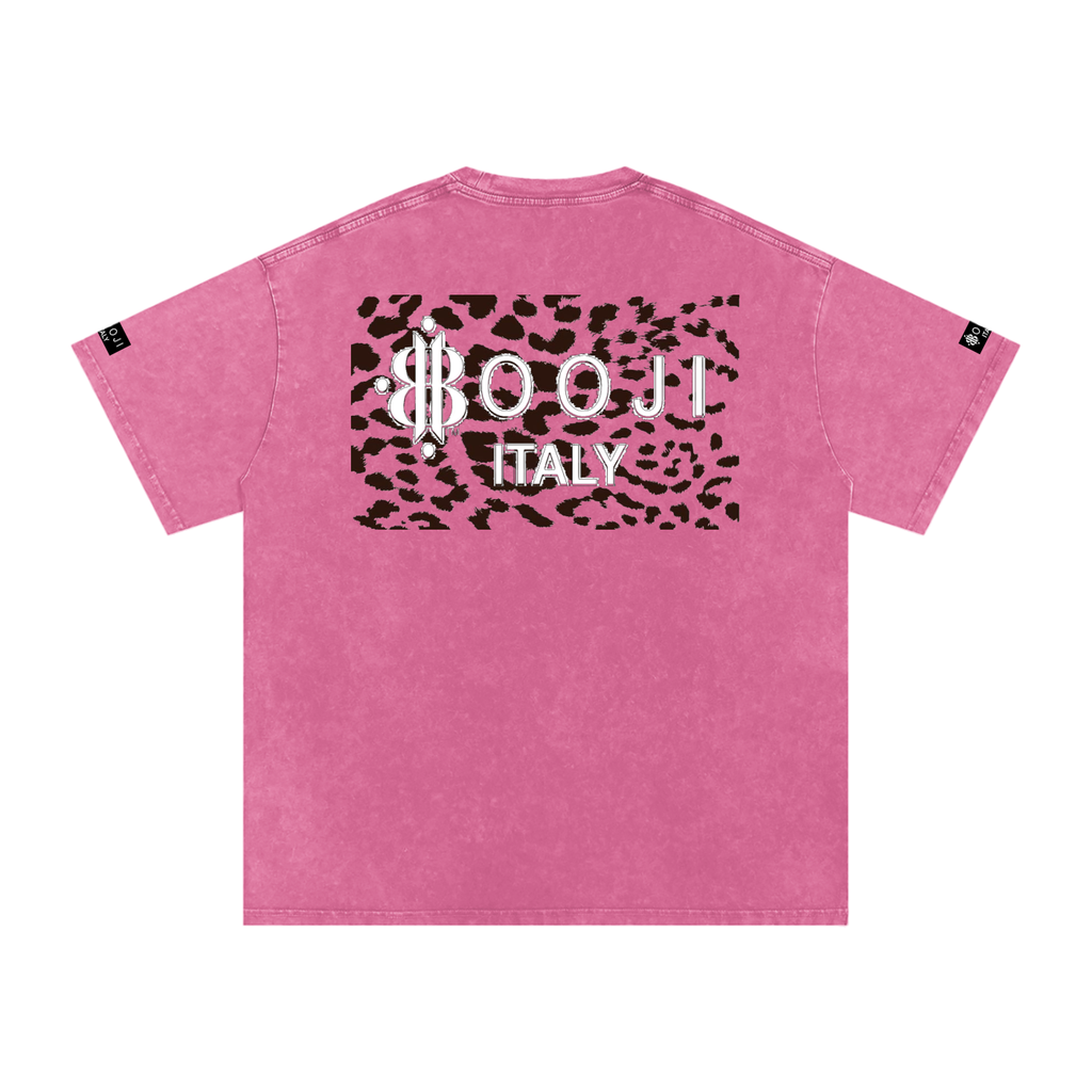BOOJI ITALY "SAVAGE HEROES" SNOW WASHED T-SHIRT