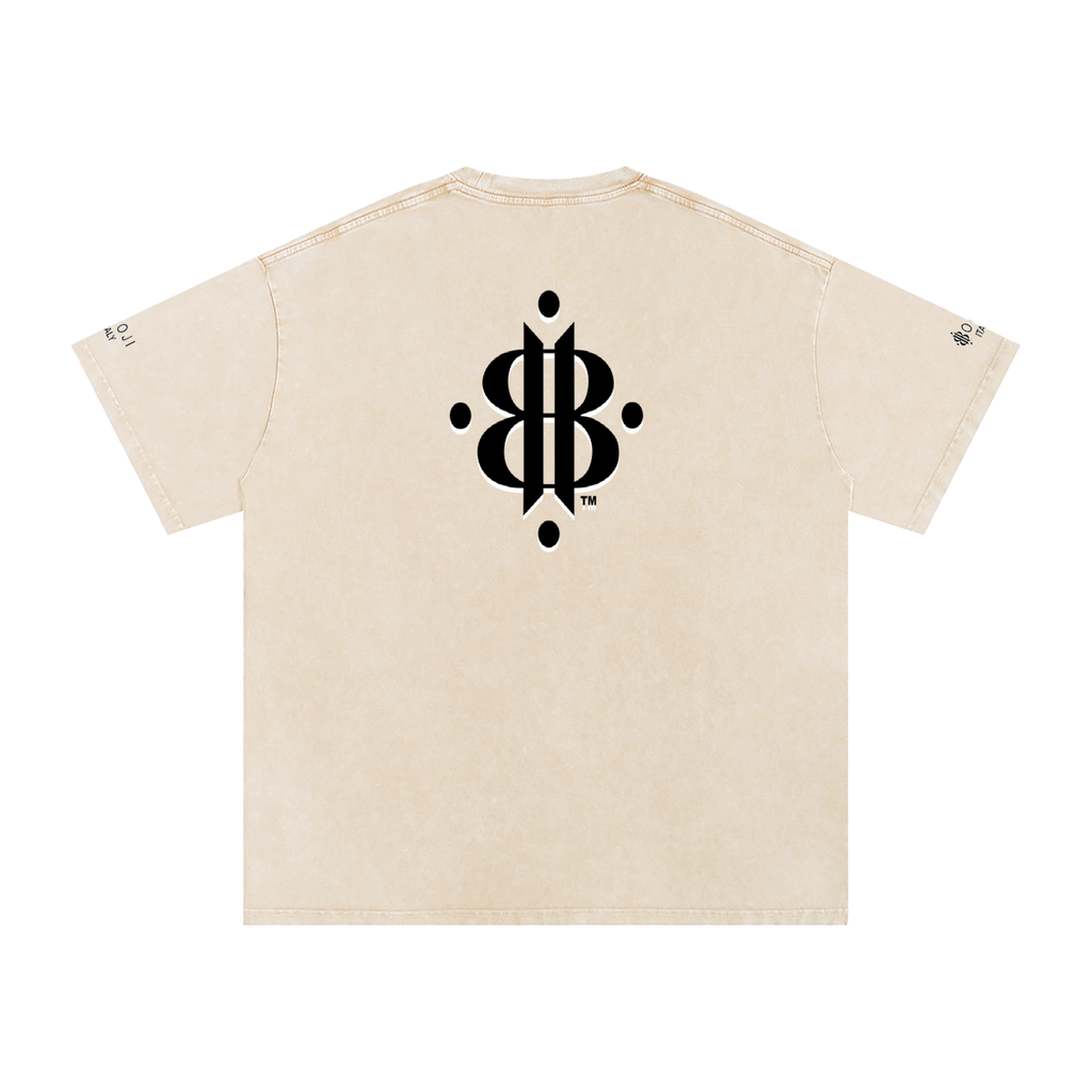 BOOJI ITALY LOCK IN COLLECTION SNOW WASHED T-SHIRT