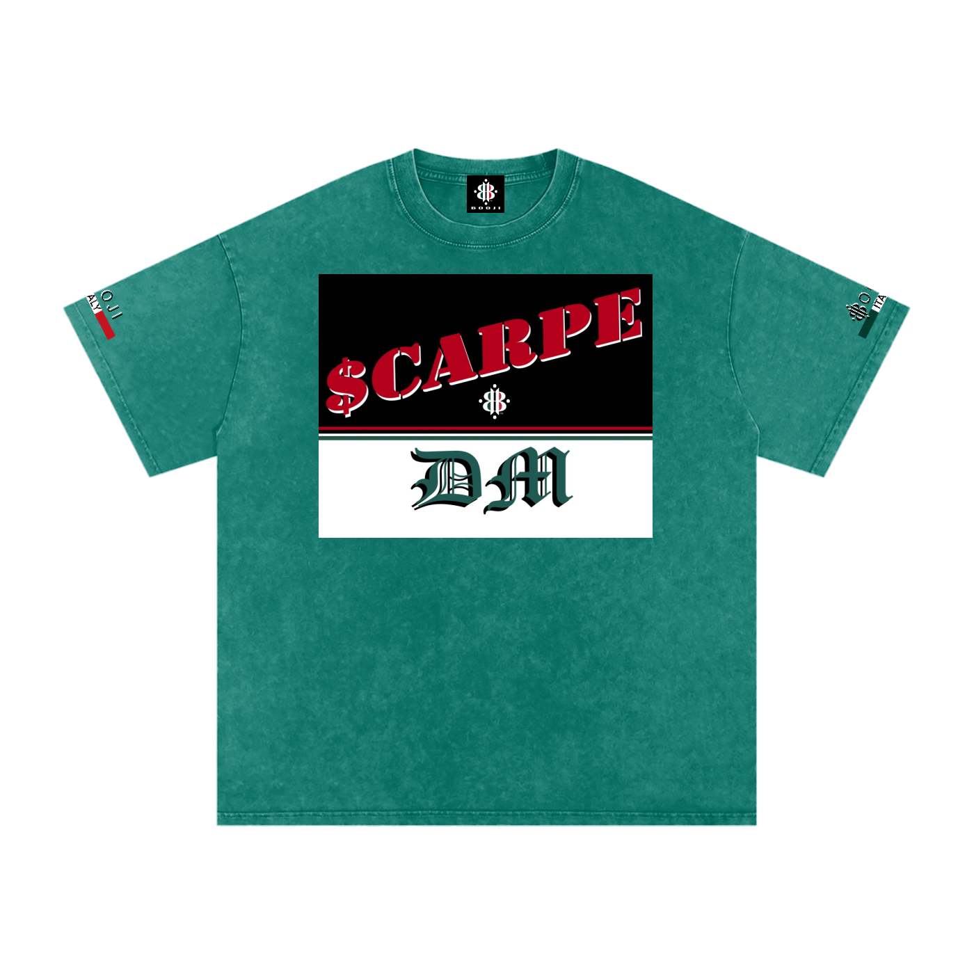 BOOJI ITALY SCARPE DM COLLECTION SNOW WASHED T-SHIRT