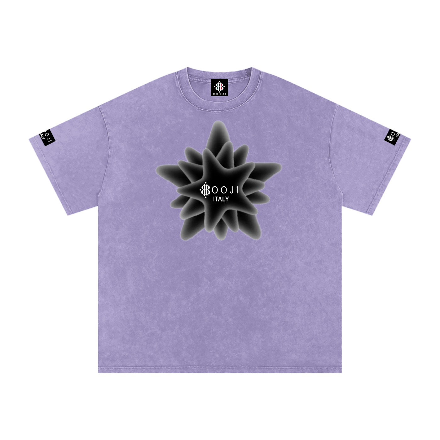 BOOJI ITALY MAGADIGS COLLECTION LOGO SNOW WASHED T-SHIRT