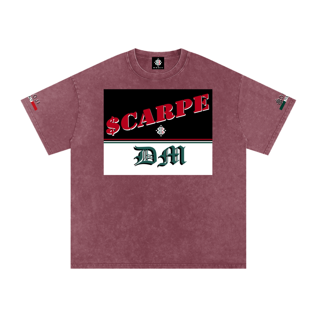 BOOJI ITALY SCARPE DM COLLECTION SNOW WASHED T-SHIRT