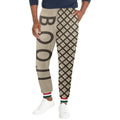 BOOJI GRAILS PATTERN Men's Casual Track Pants (Model L72)