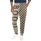 BOOJI ITALY GRAIL'S COLLECTION PATTERN MEN'S CASUAL TRACK PANTS
