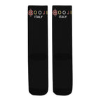 BOOJI ITALY ESCI'S COLLECTION BLACK TUBE SOCKS