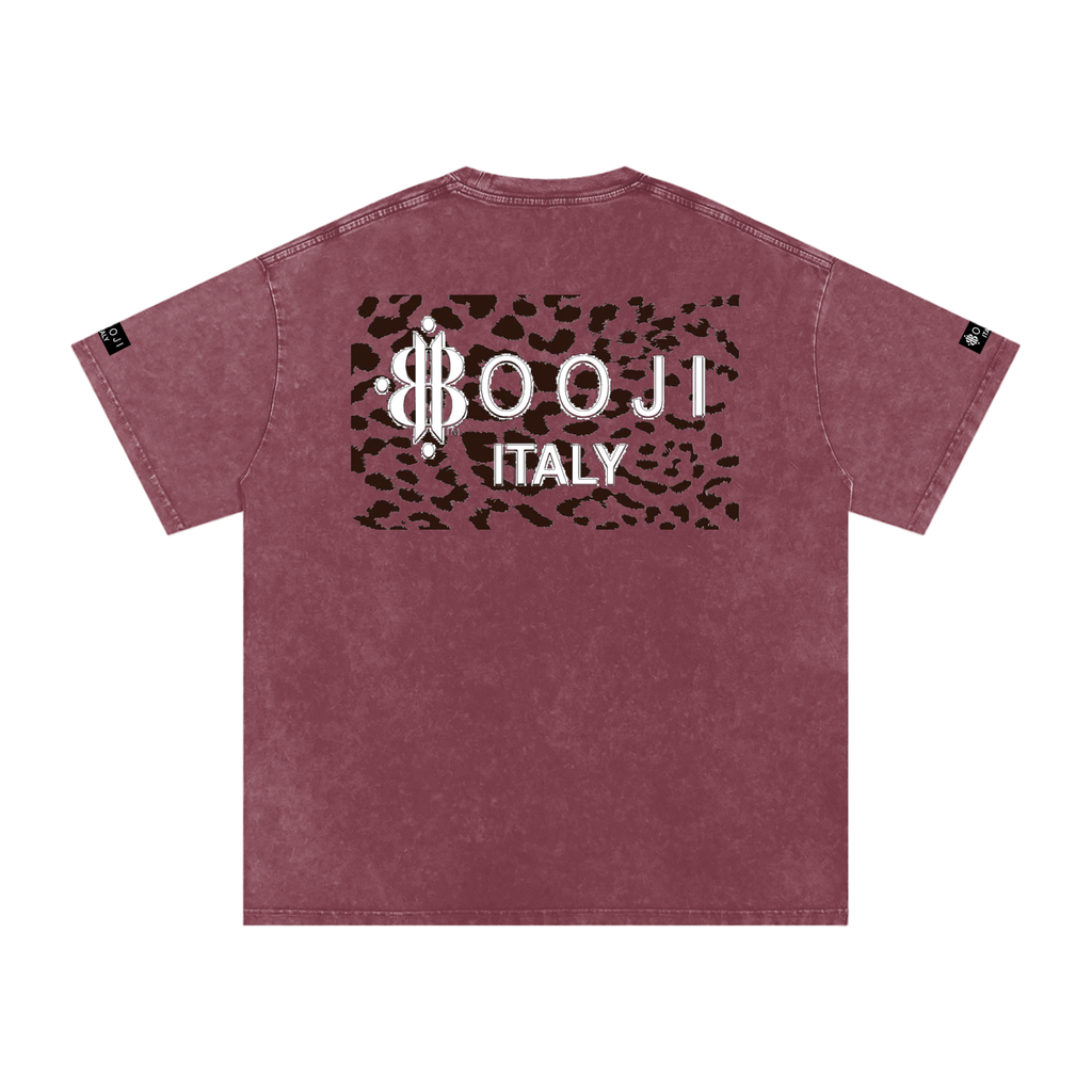 BOOJI ITALY "SAVAGE HEROES" SNOW WASHED T-SHIRT
