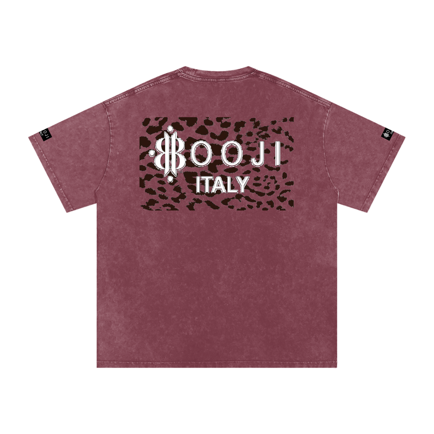 BOOJI ITALY "SAVAGE HEROES" SNOW WASHED T-SHIRT