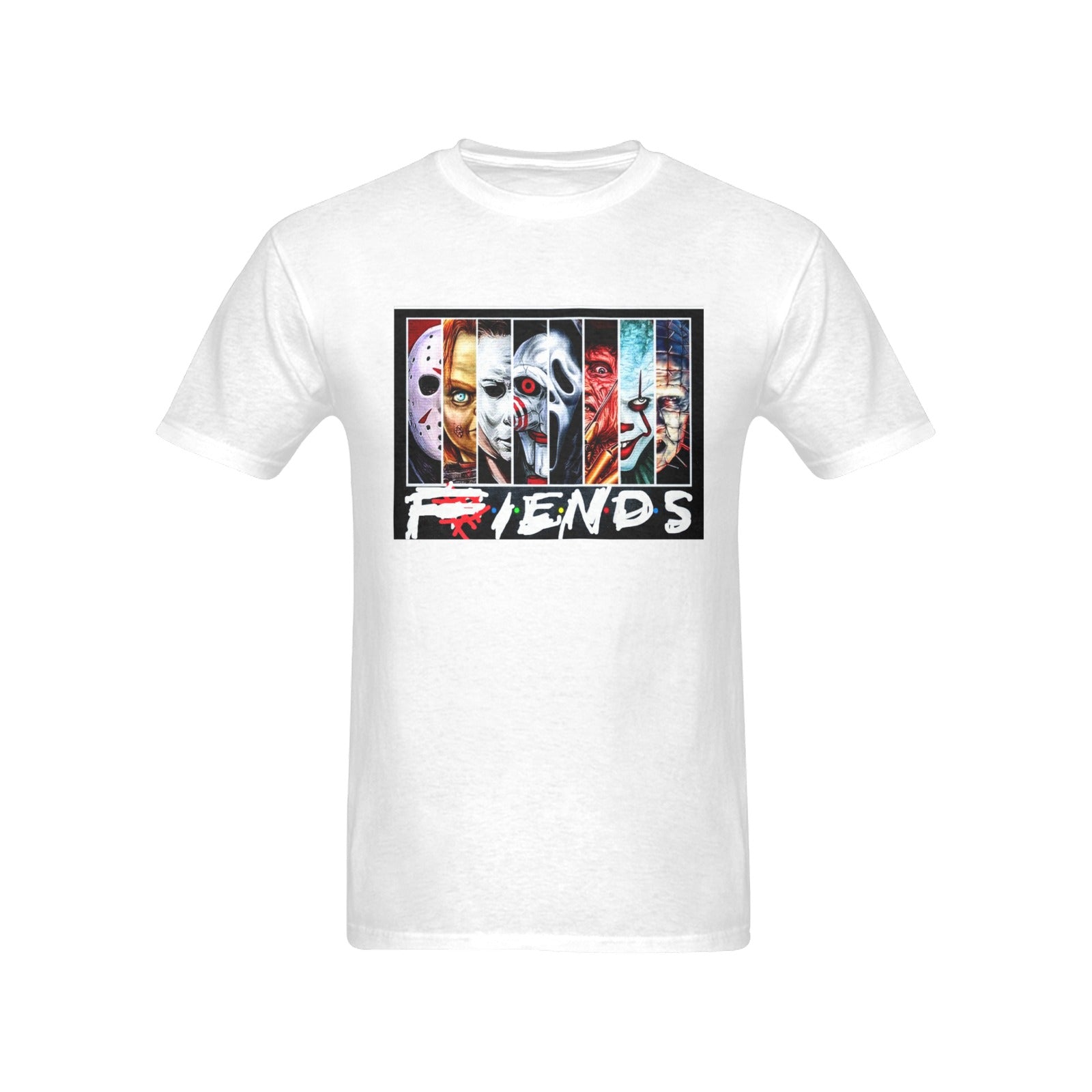 FIENDS TEE 2 Classic Men's T-shirt (USA Size) (Model T02)