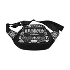 BOOJI ITALY SYMBOLS COLLECTION BLACK WAIST BAG
