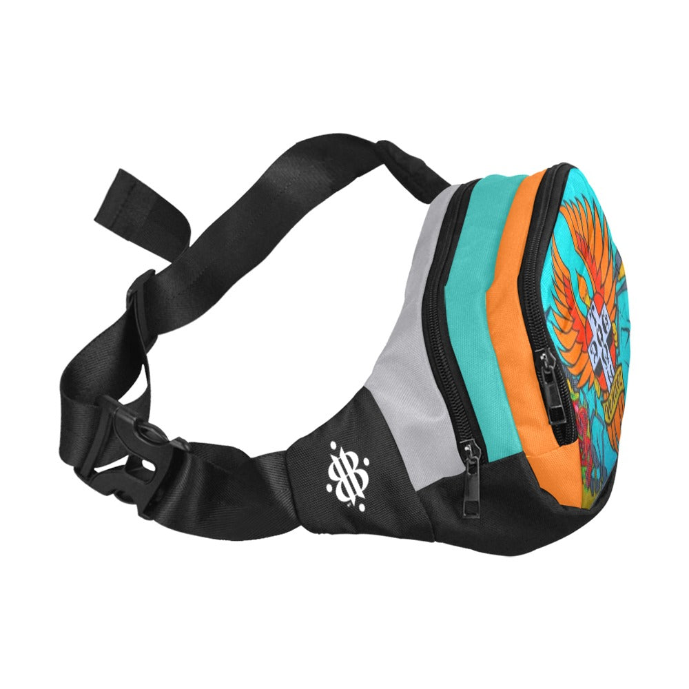 BOOJI ITALY SK8R'S COLLECTION WALL ART CANVAS WAIST BAG