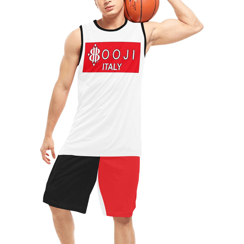BOOJI ITALY BALLZI E1 COLLECTION MEN'S MATCHING 2 PC BASKETBALL SET