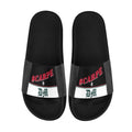 BOOJI ITALY SCARPE DM LOGO PYTHON BLACK SOLE SLIDES Women's Slide Sandals(Model 057)