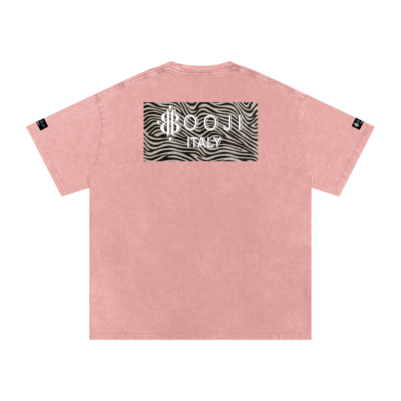 BOOJI ITALY WILD INFLUENCE Z-BACK SNOW WASHED T-SHIRT