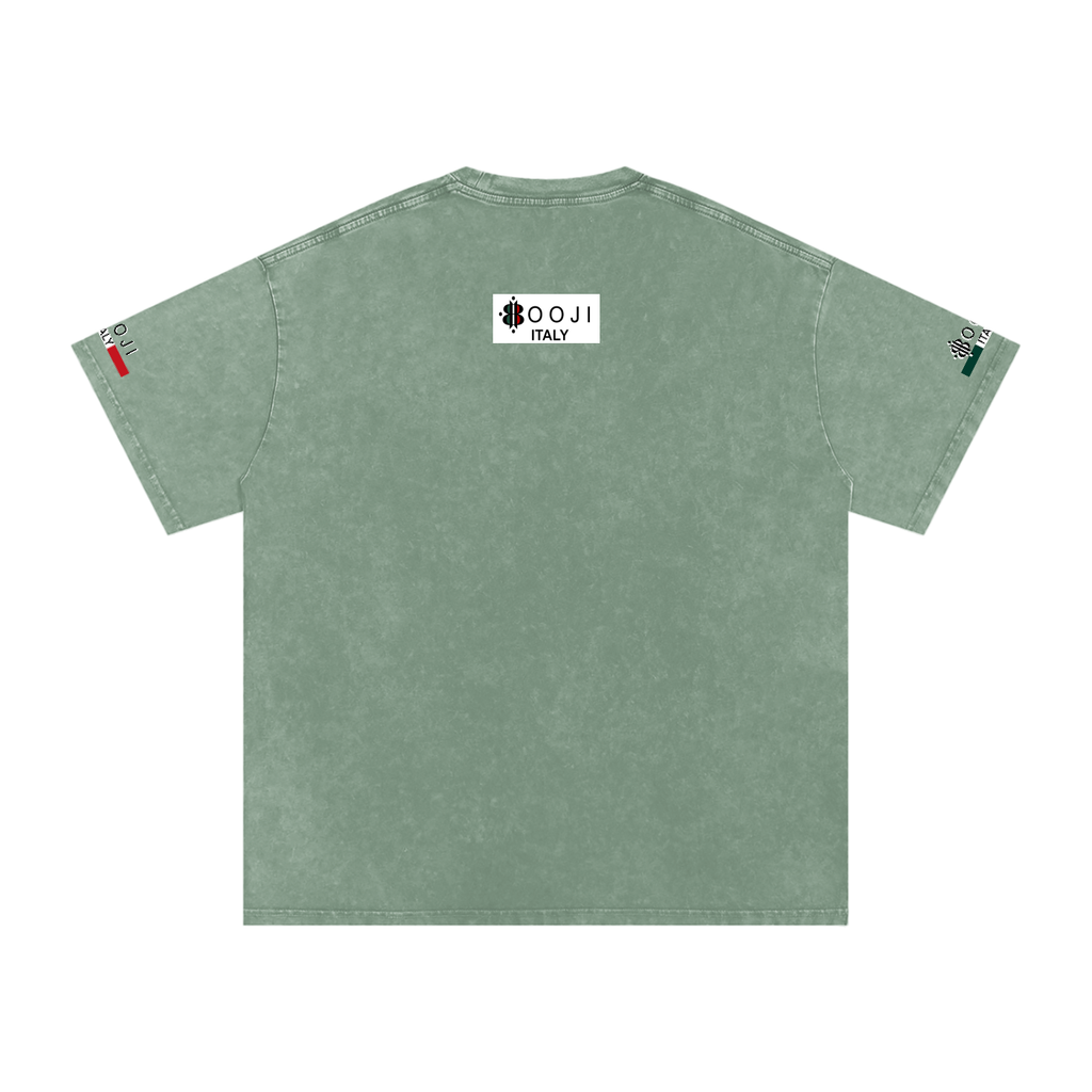 BOOJI ITALY SCARPE DM COLLECTION SNOW WASHED COTTON T-SHIRT