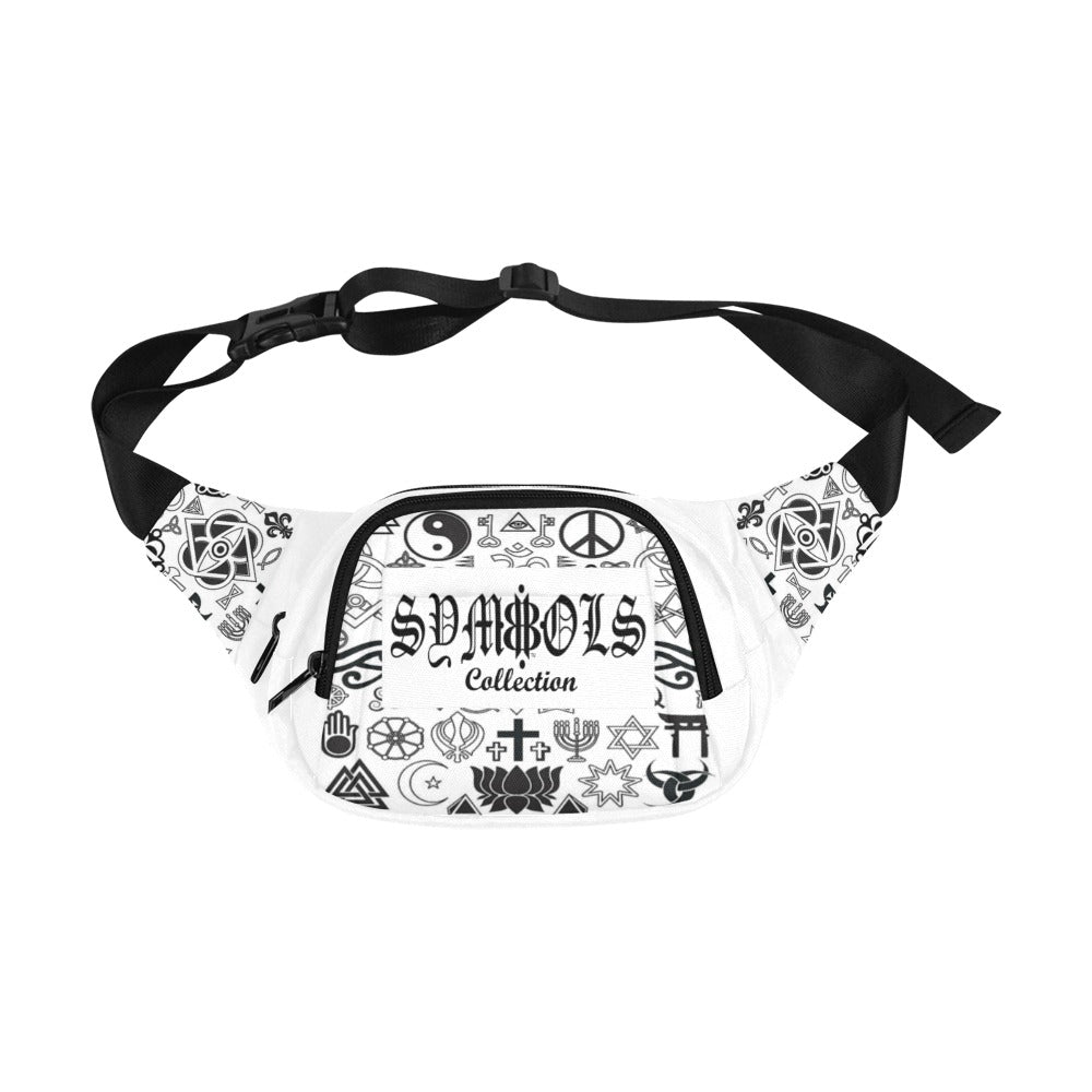 BOOJI ITALY SYMBOLS COLLECTION WHITE WAIST BAG
